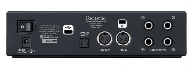 Focusrite Clarett 2Pre USB-4